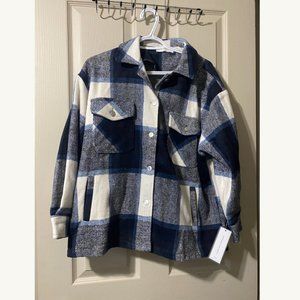 Goodnight Macaroon Winnie Plaid Shirt Jacket